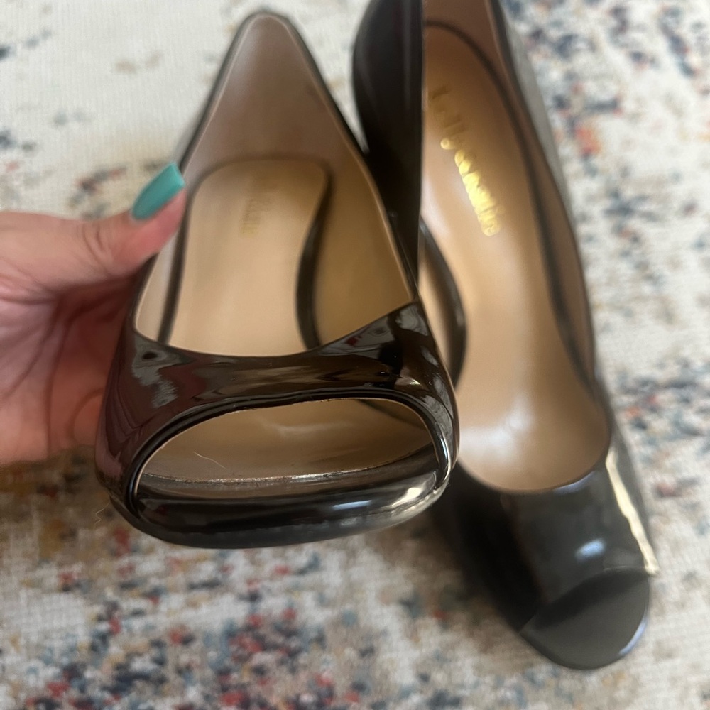 Kelly & Katie Black Patent Leather Heels - Picture 9 of 9